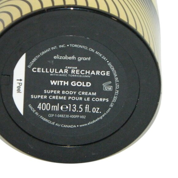 Elizabeth Grant Caviar Cellular Recharge Super Body Cream with Gold 400ml - Picture 3 of 3